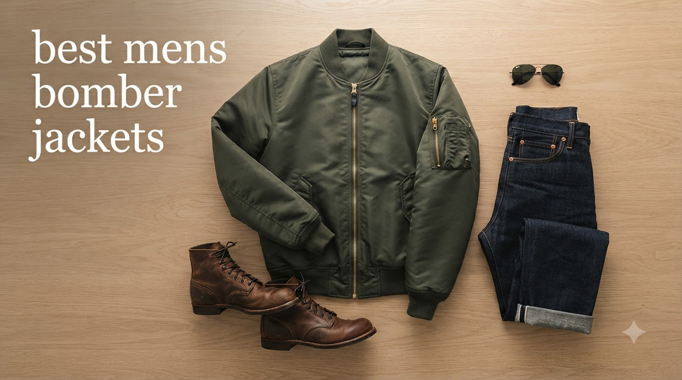 best mens bomber jackets