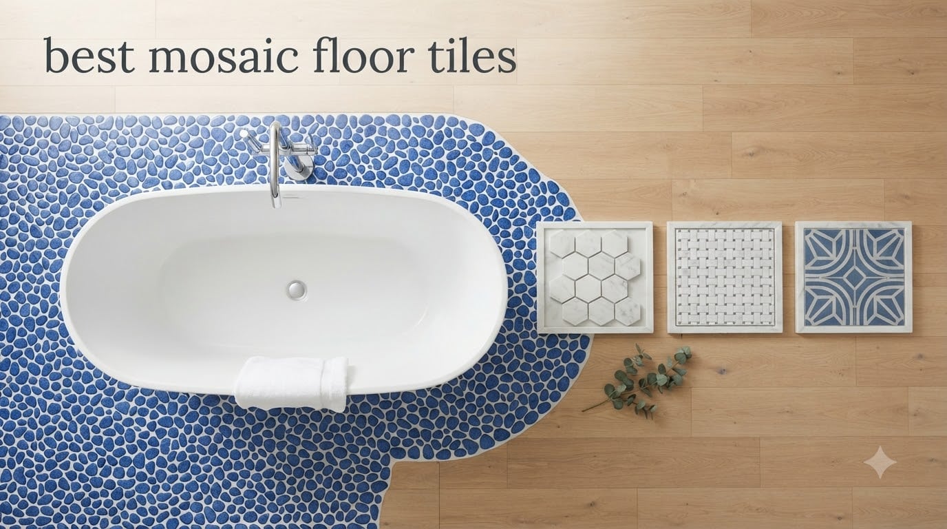 best mosaic floor tiles