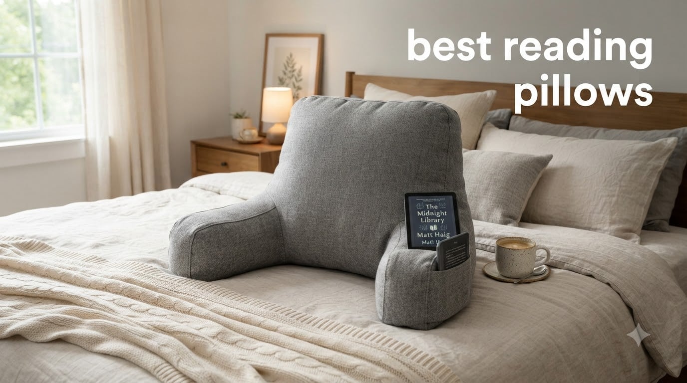 best reading pillows