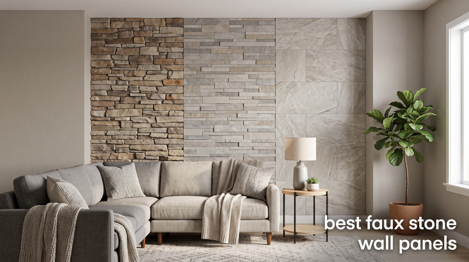 best faux stone wall panels