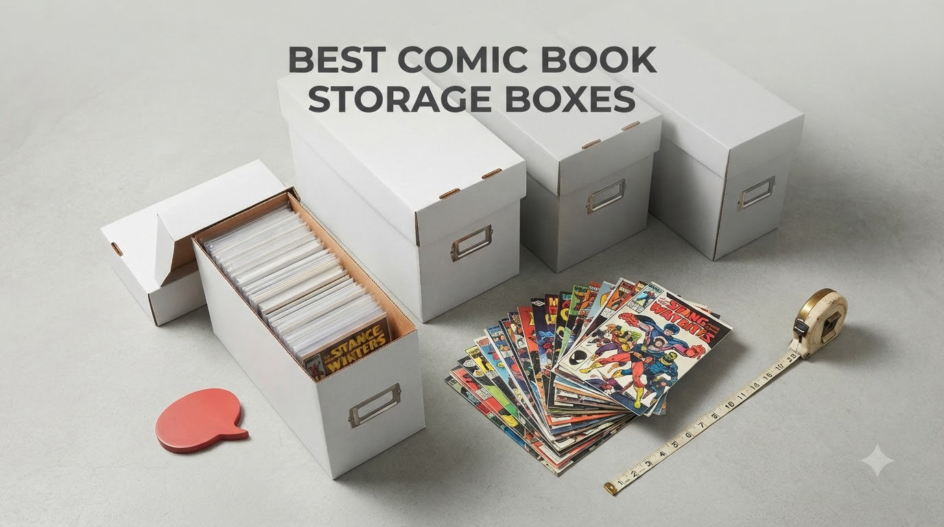 best comic book storage boxes