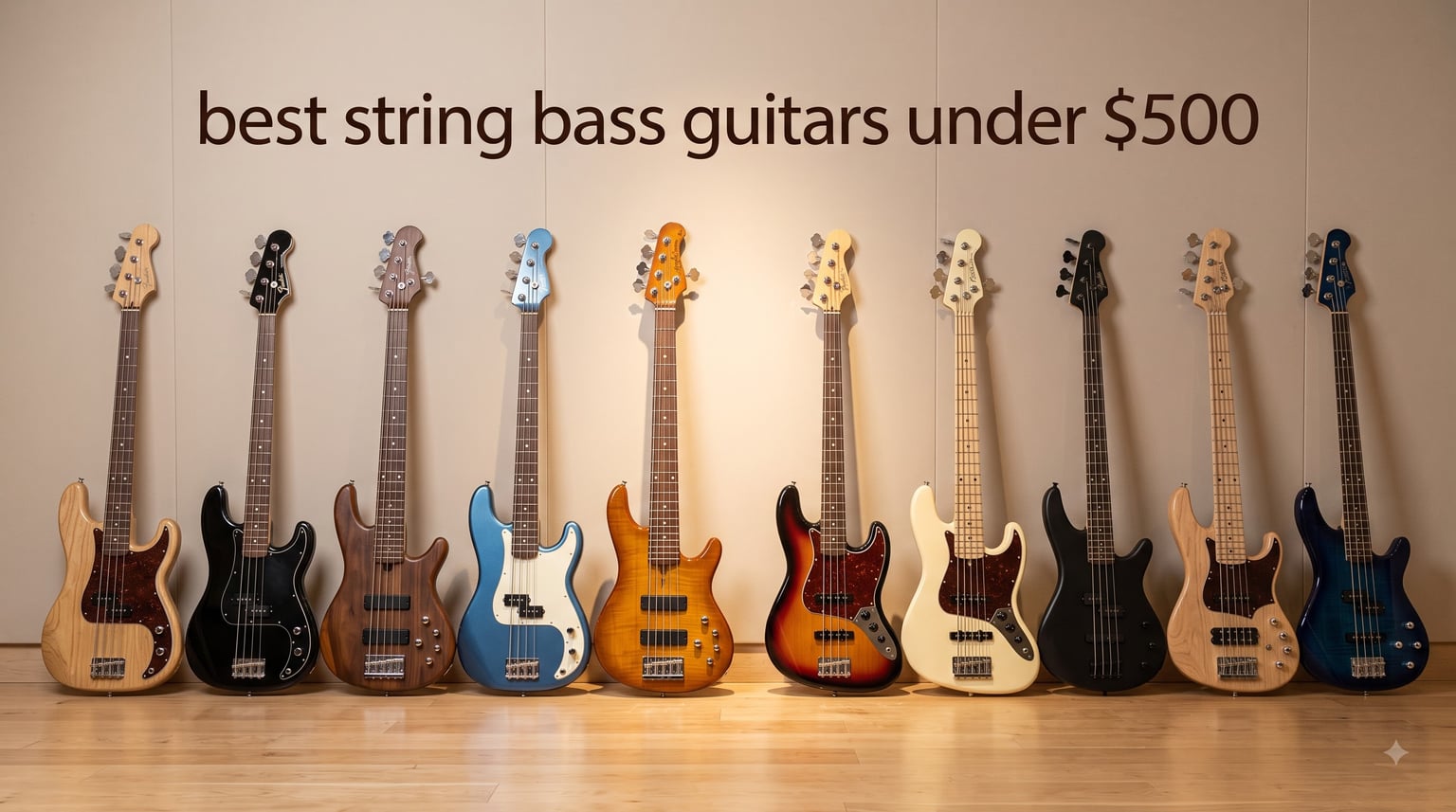 best string bass guitars under $500