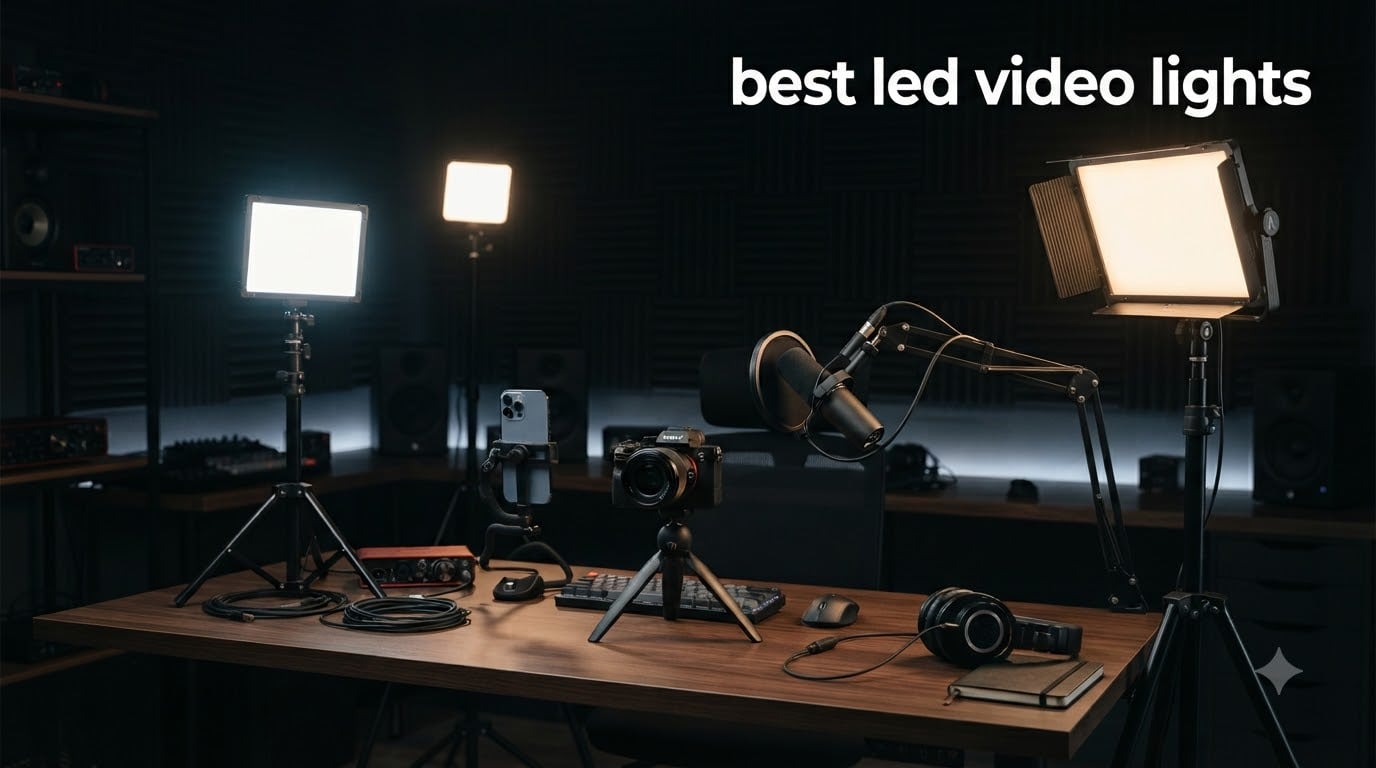 best led video lights