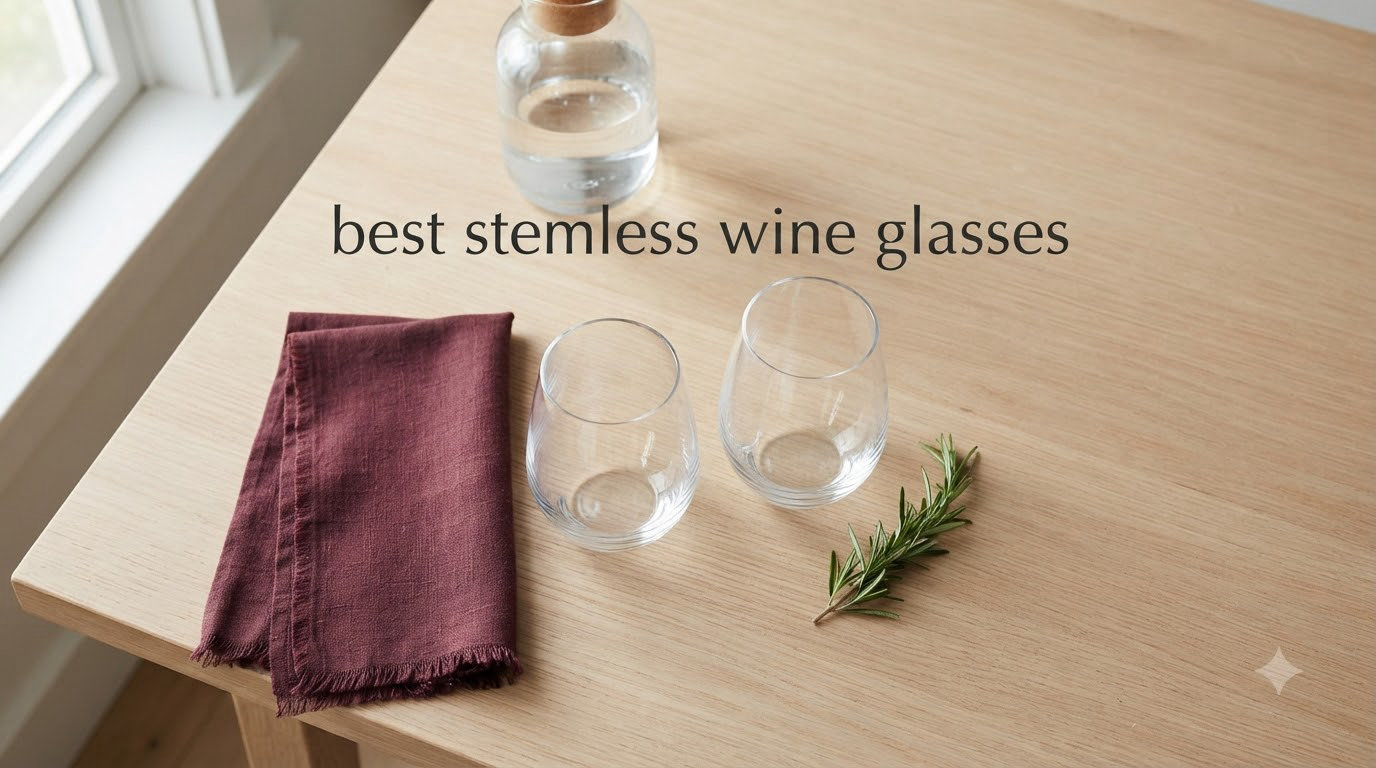 best stemless wine glasses