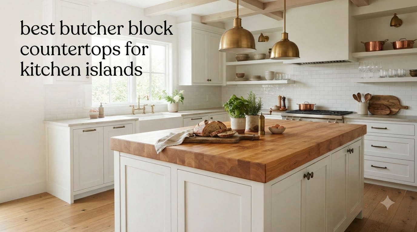 best butcher block countertops for kitchen islands