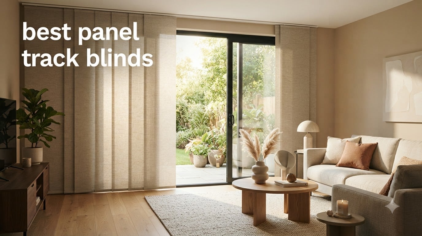 best panel track blinds