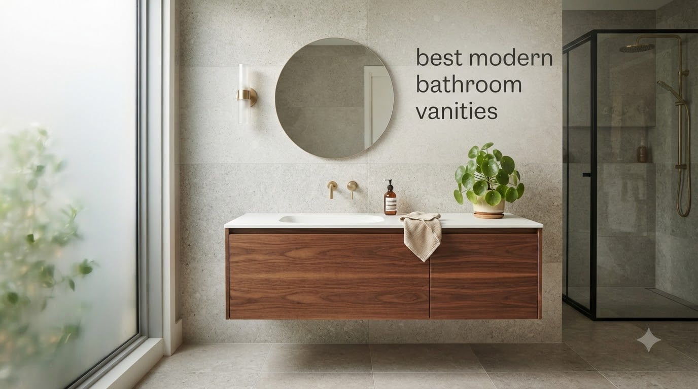 best modern bathroom vanities