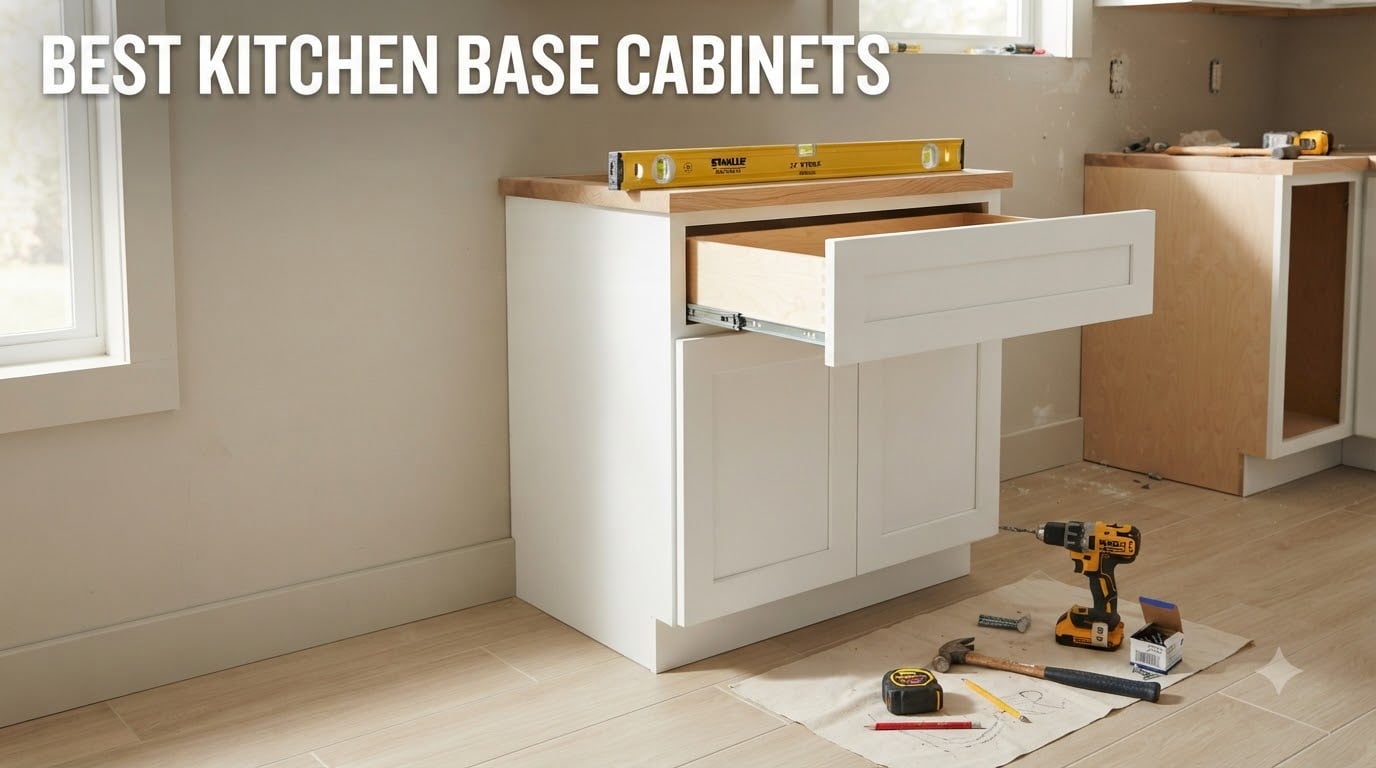 best kitchen base cabinets