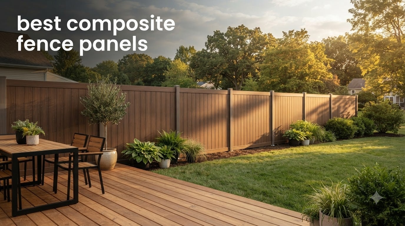 best composite fence panels