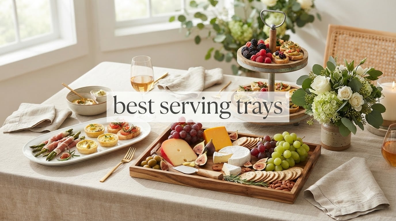best serving trays