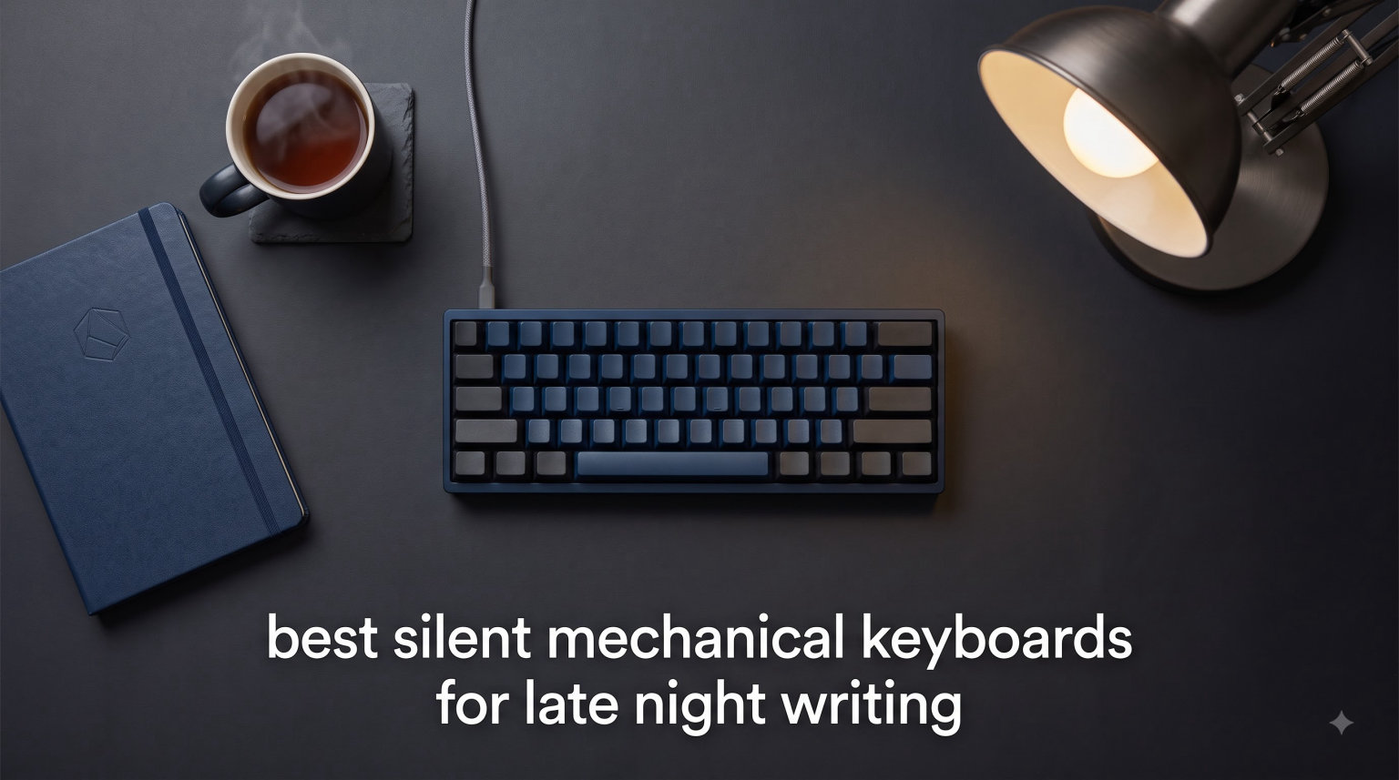 best silent mechanical keyboards for late night writing