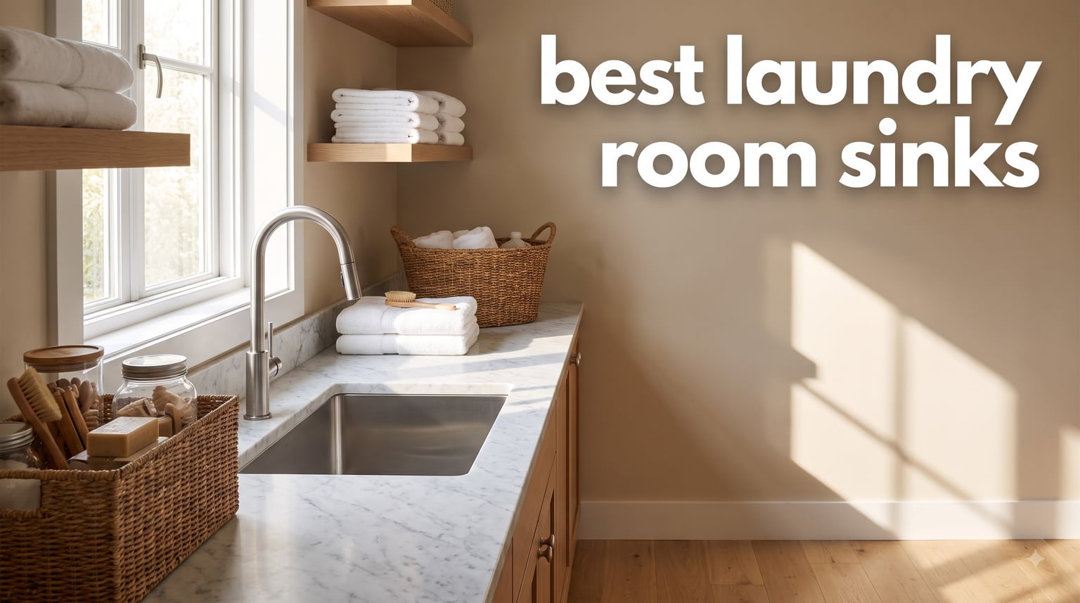 best laundry room sinks