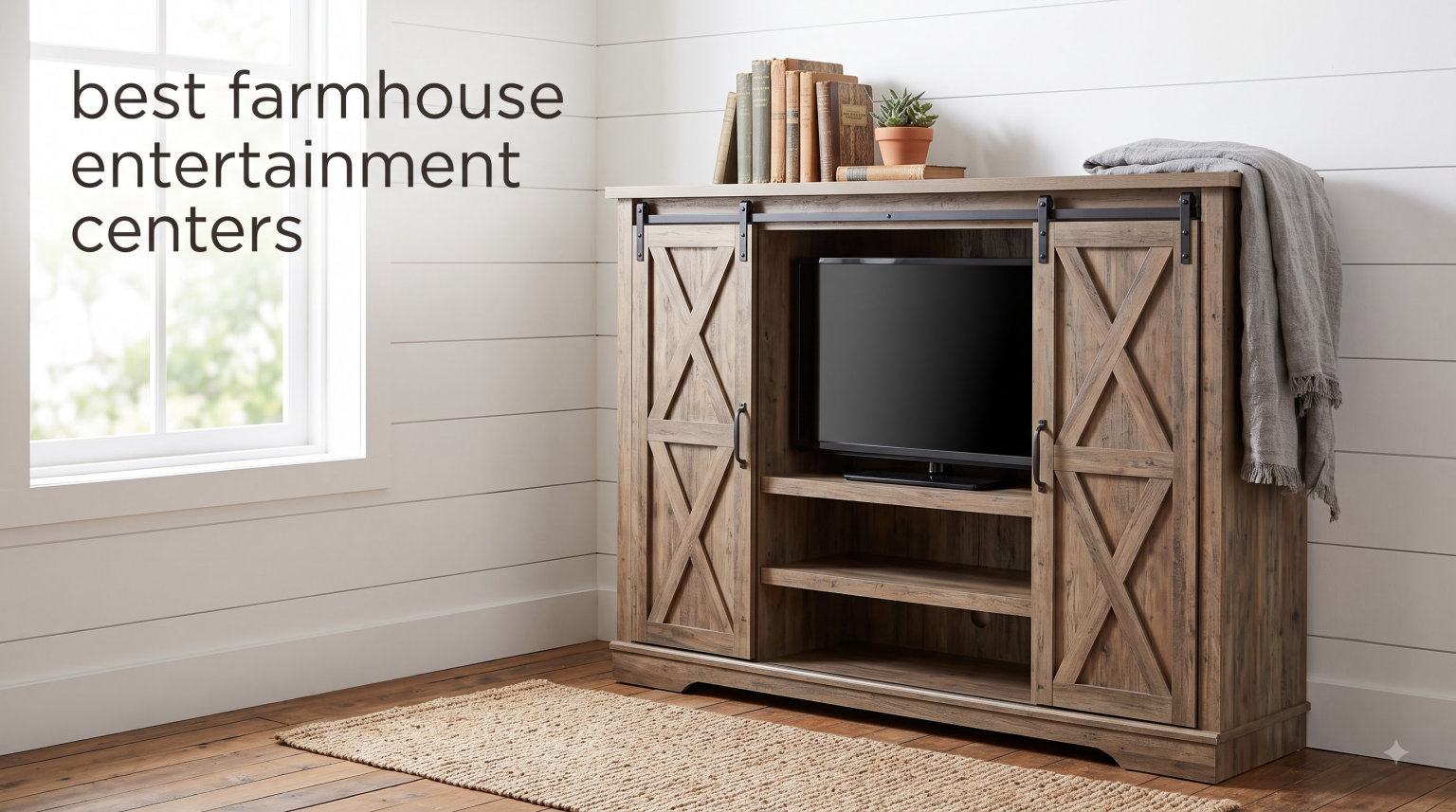 best farmhouse entertainment centers