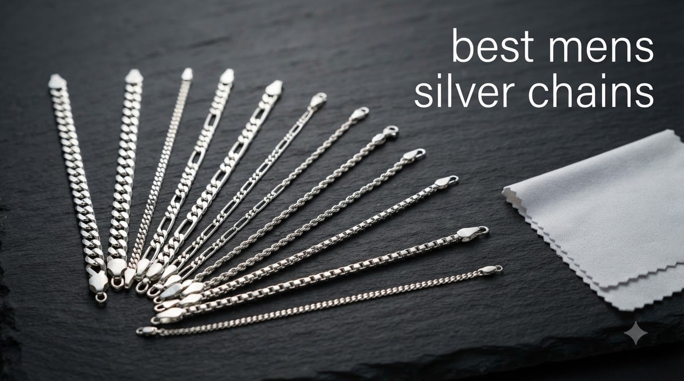 best mens silver chains