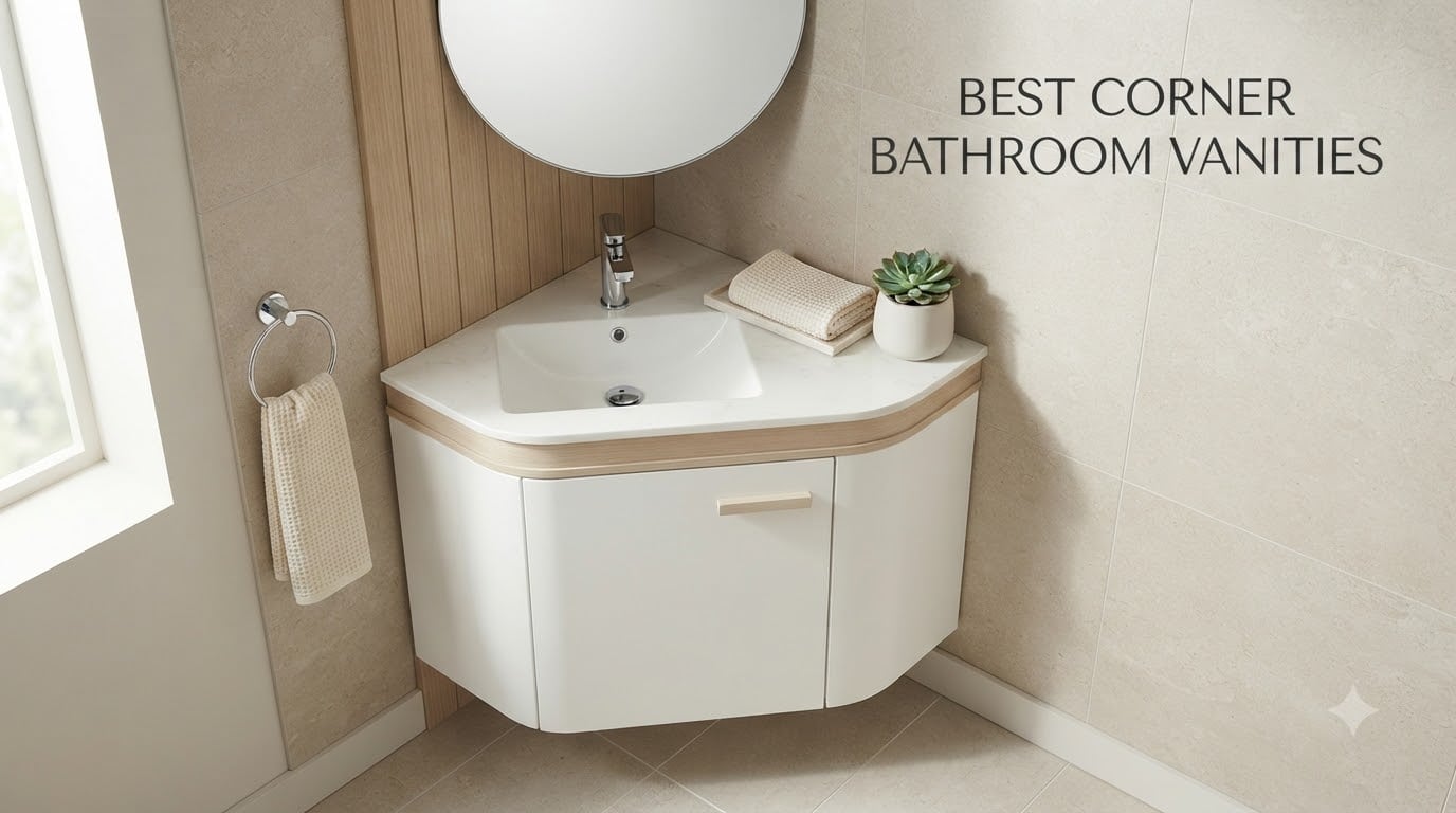 best corner bathroom vanities