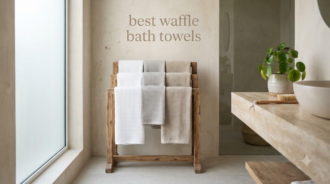 best waffle bath towels