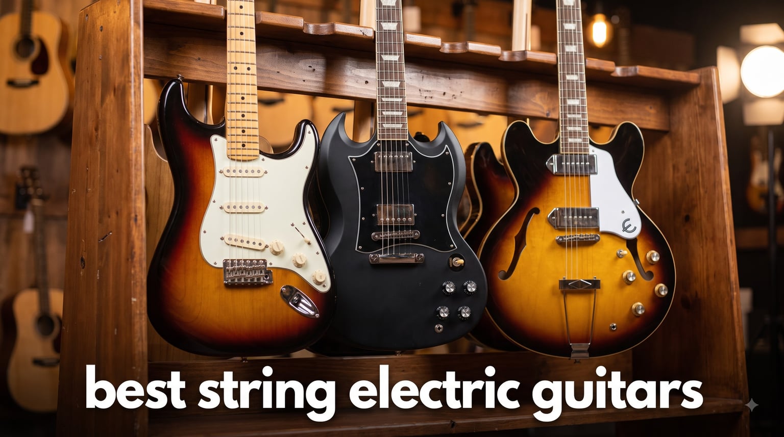 best string electric guitars