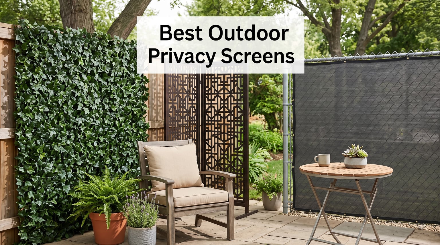 Best Outdoor Privacy Screens