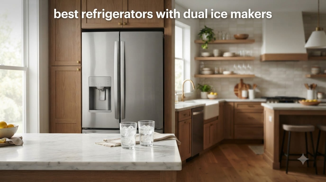 best refrigerators with dual ice makers