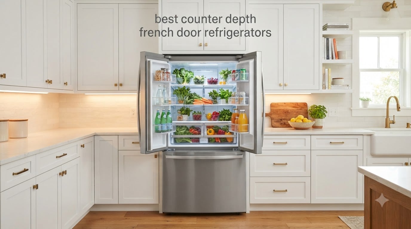best counter depth french door refrigerators