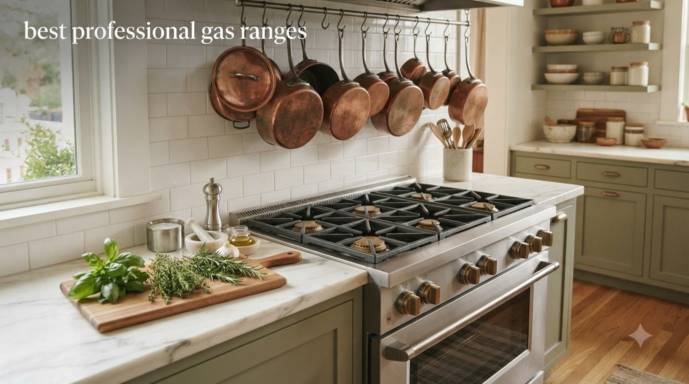best professional gas ranges