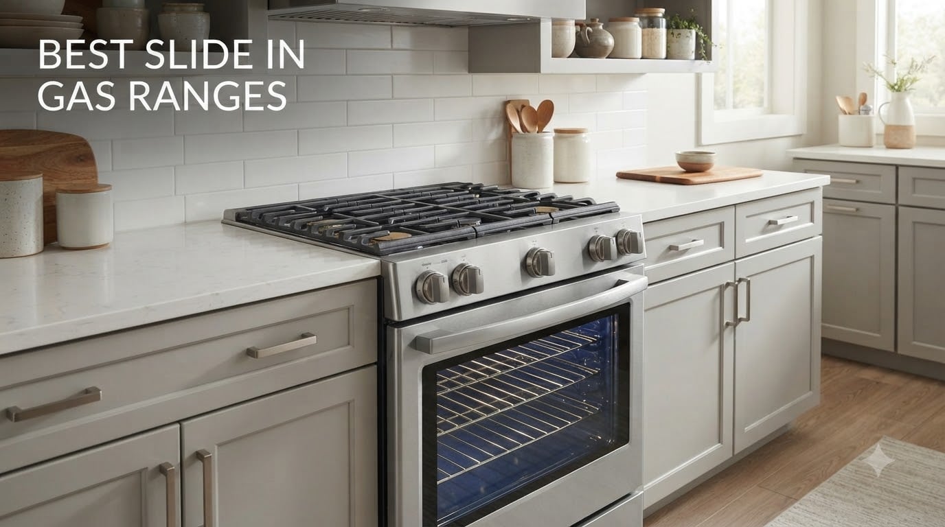 best slide in gas ranges