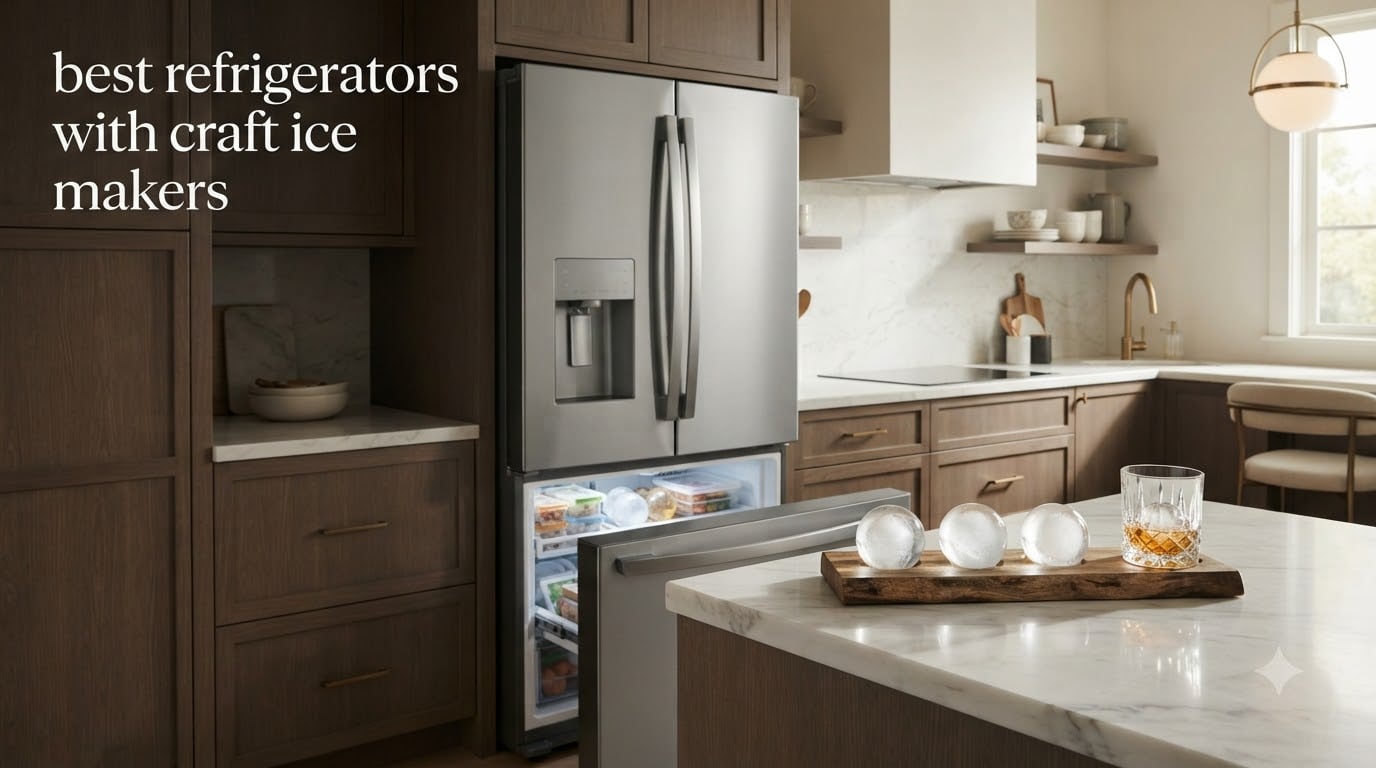 best refrigerators with craft ice makers