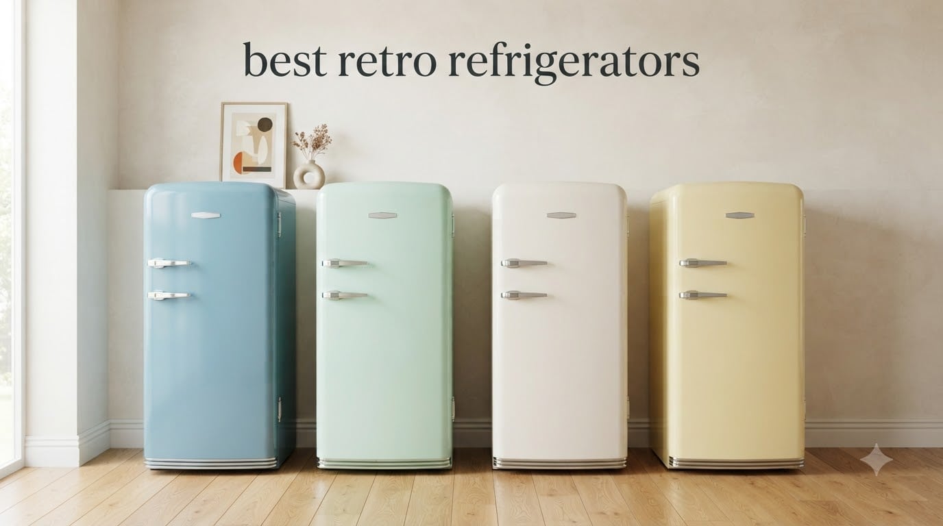 best retro refrigerators
