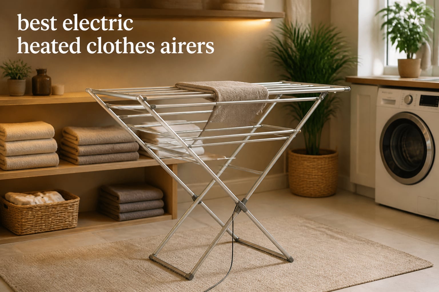 best electric heated clothes airers