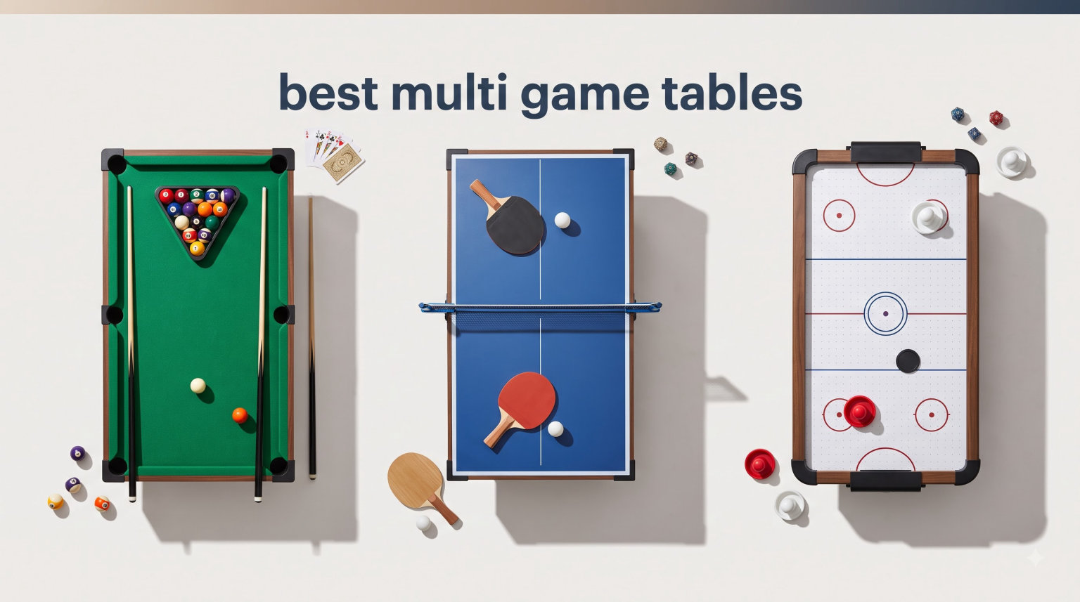 best multi game tables