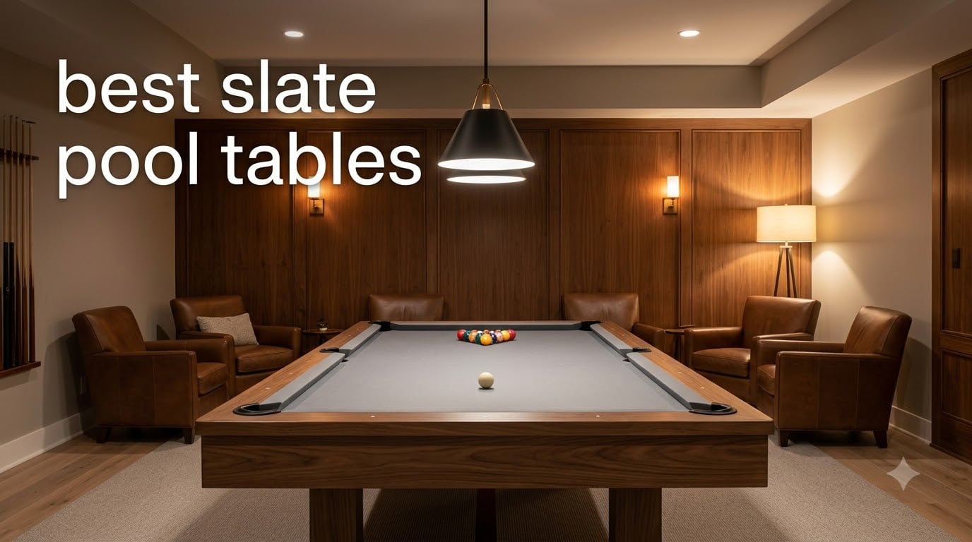best slate pool tables