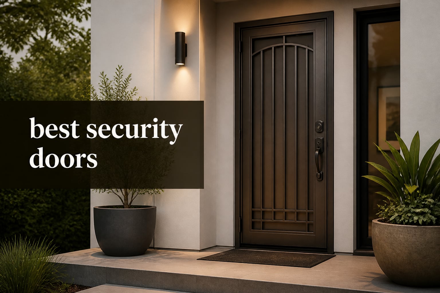 best security doors