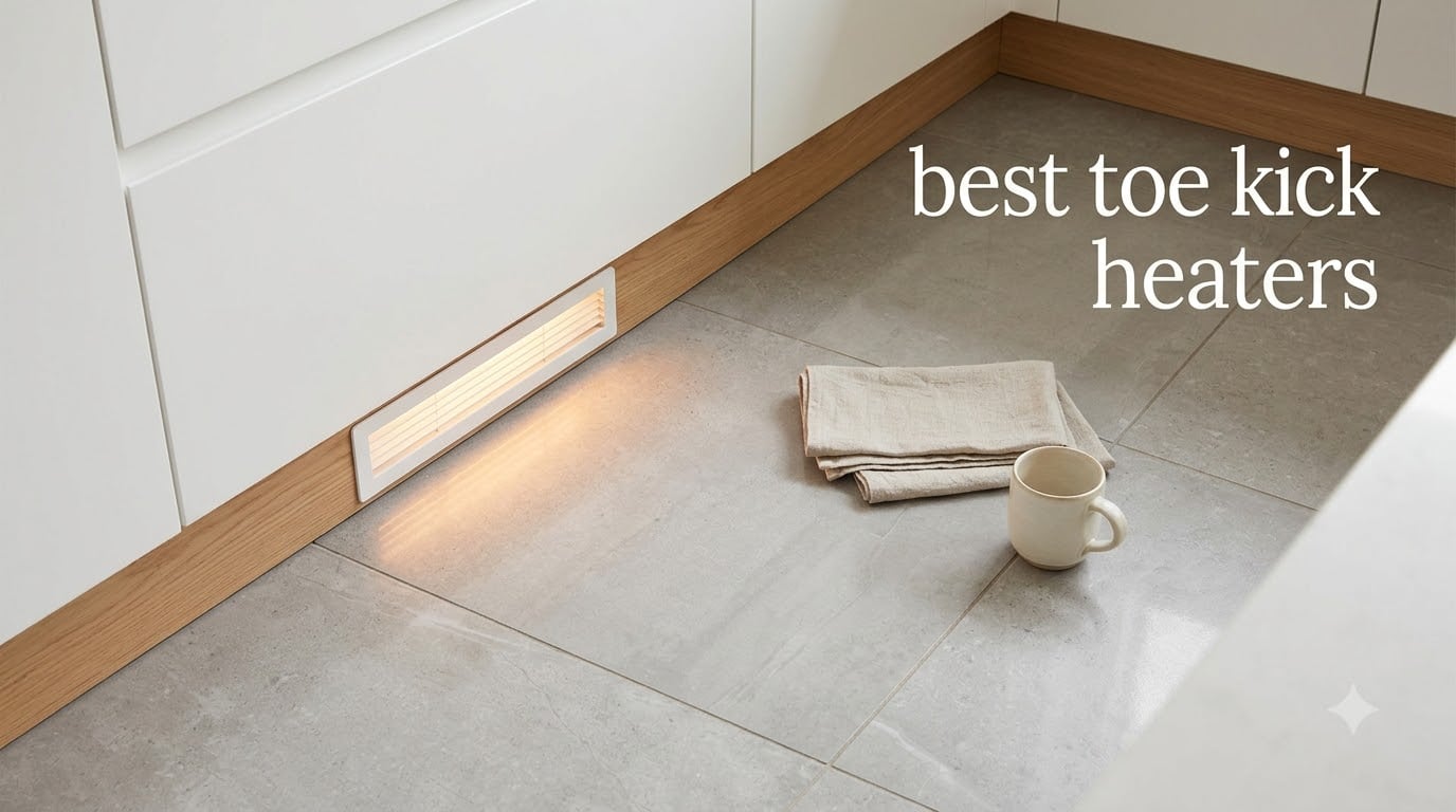 best toe kick heaters