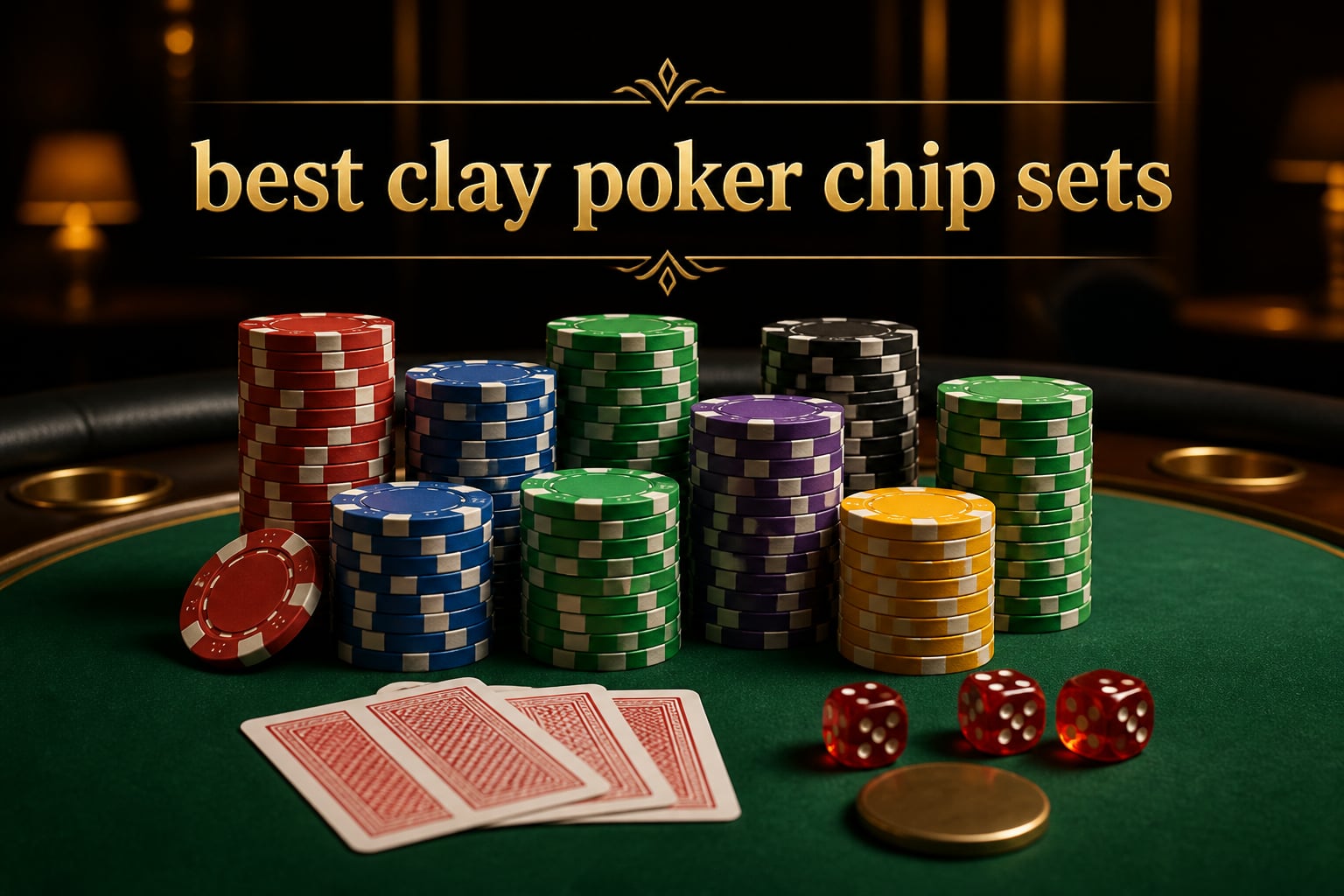 best clay poker chip sets