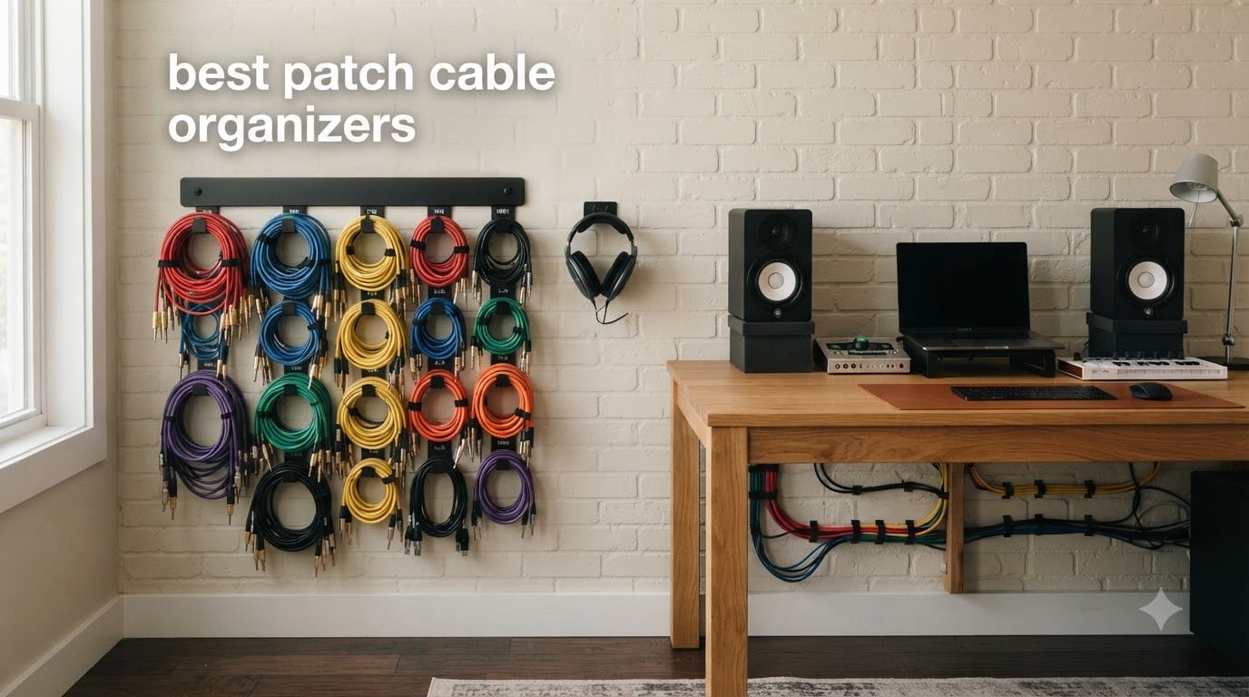 best patch cable organizers