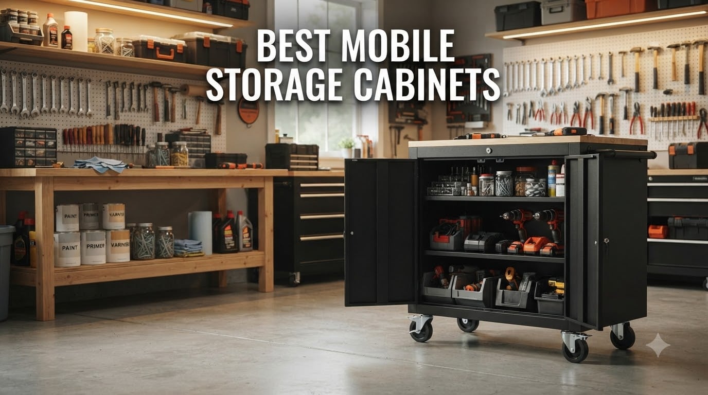 best mobile storage cabinets