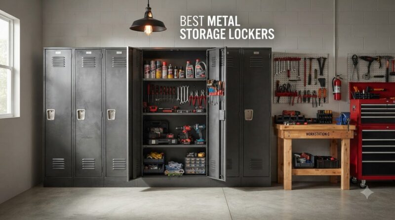 best metal storage lockers