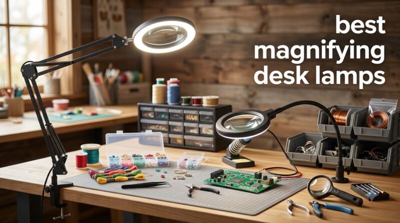 best magnifying desk lamps
