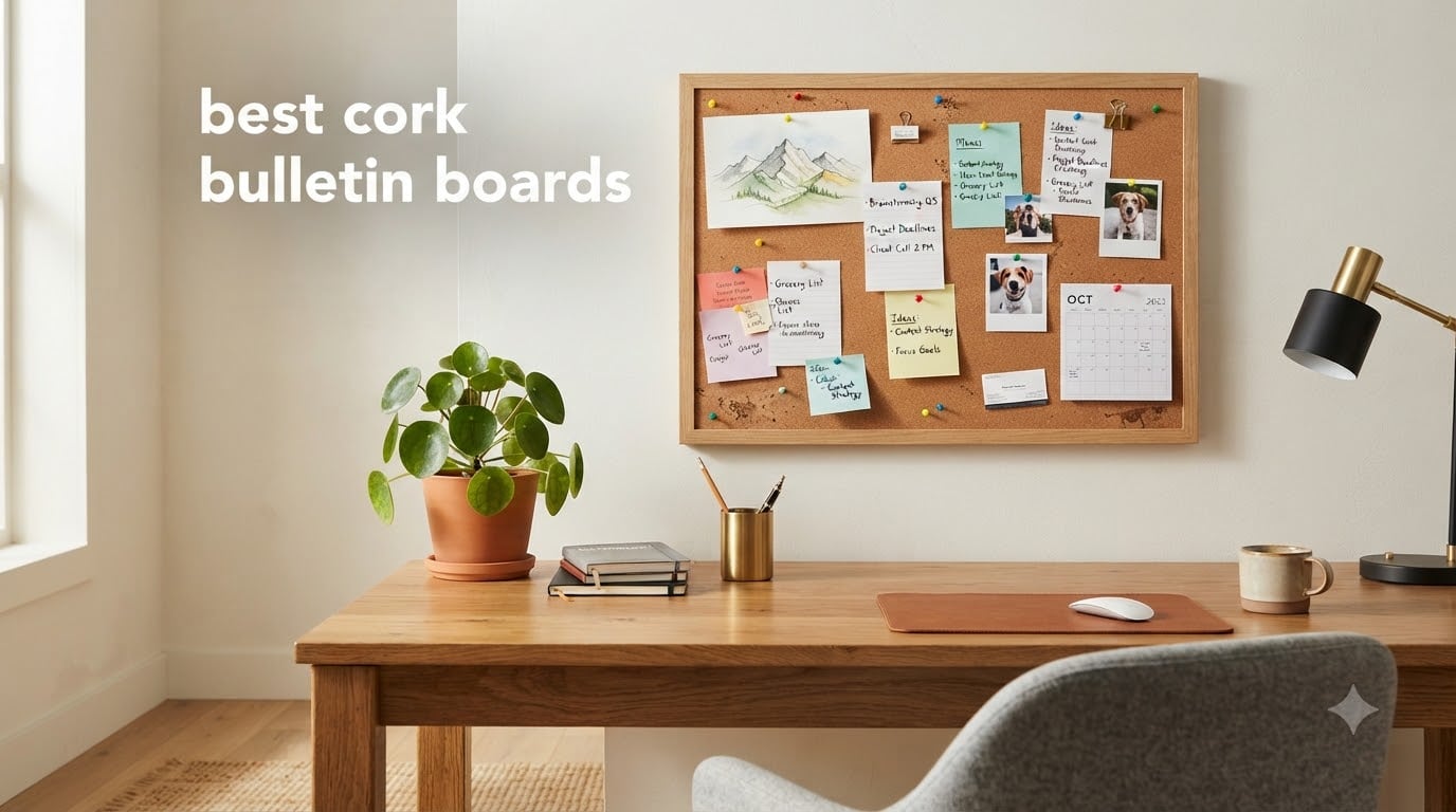 best cork bulletin boards