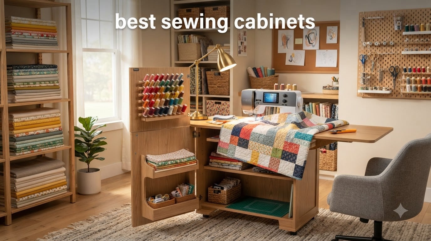 best sewing cabinets