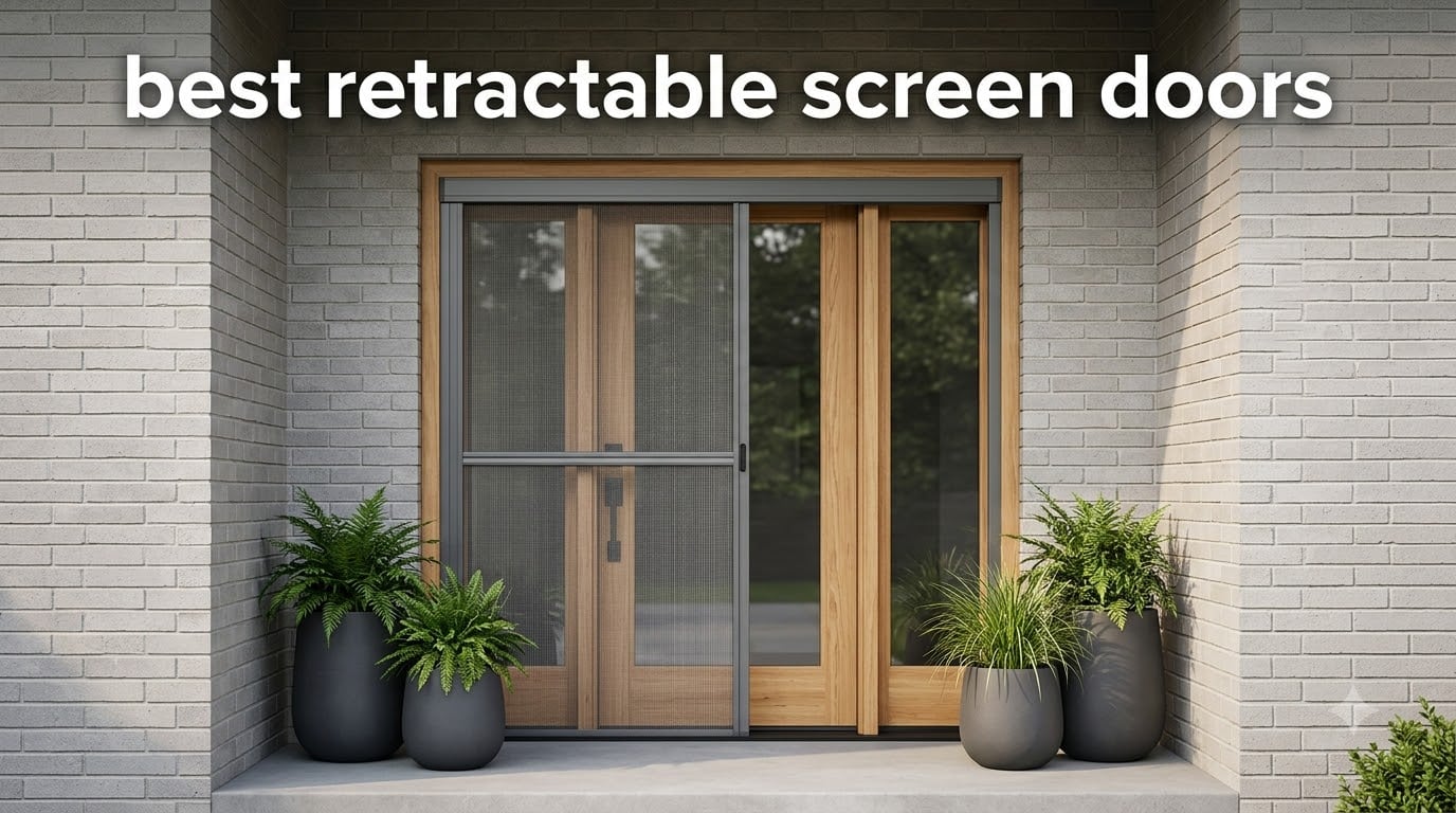 best retractable screen doors
