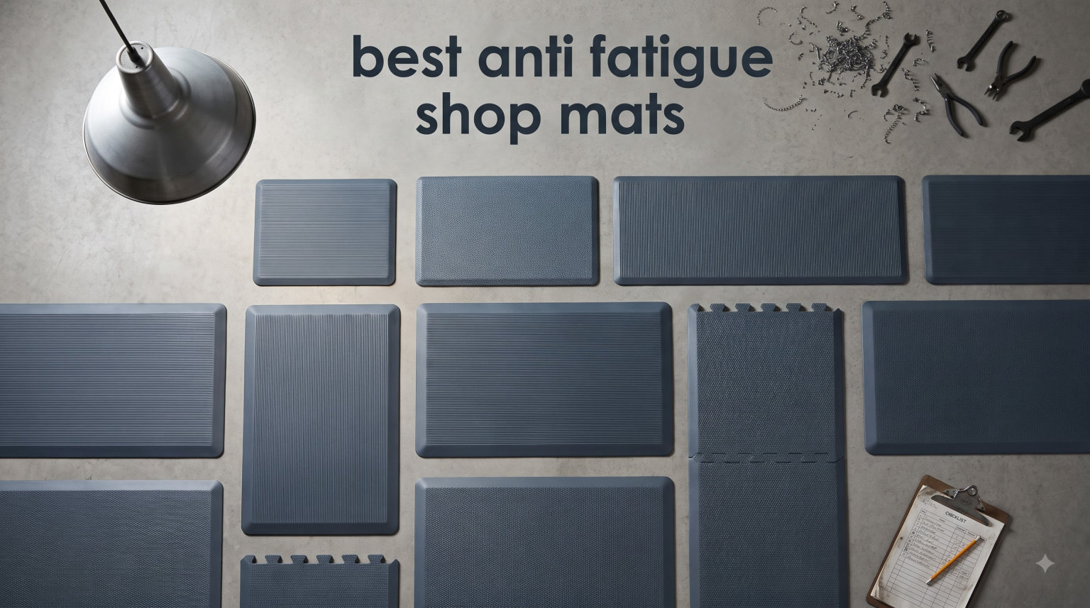 best anti fatigue shop mats