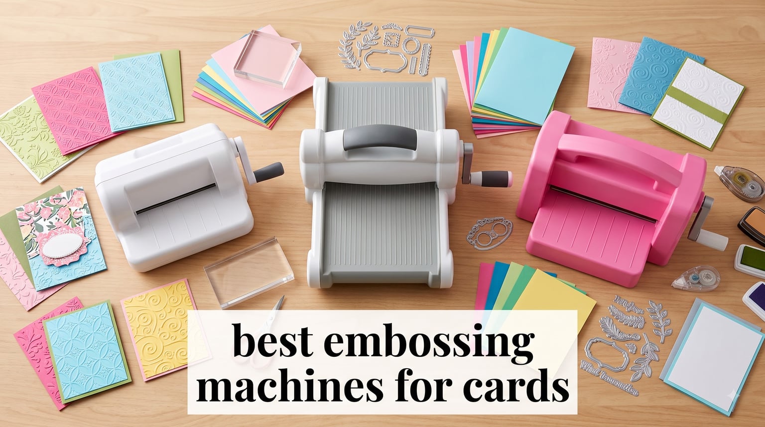 best embossing machines for cards