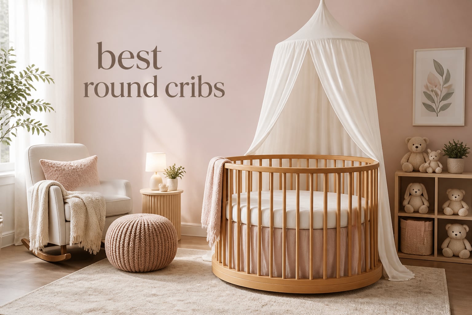 best round cribs