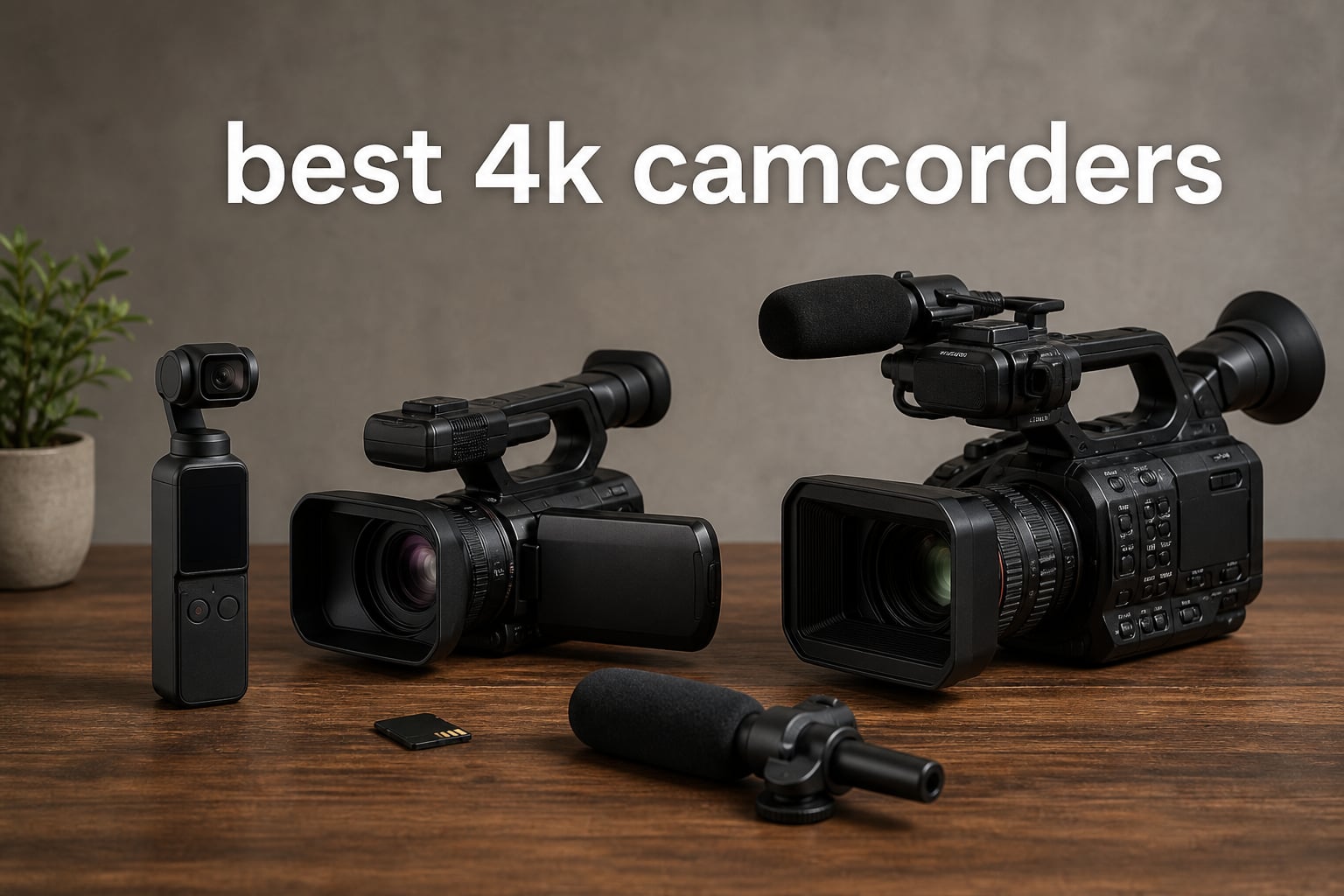 best 4k camcorders