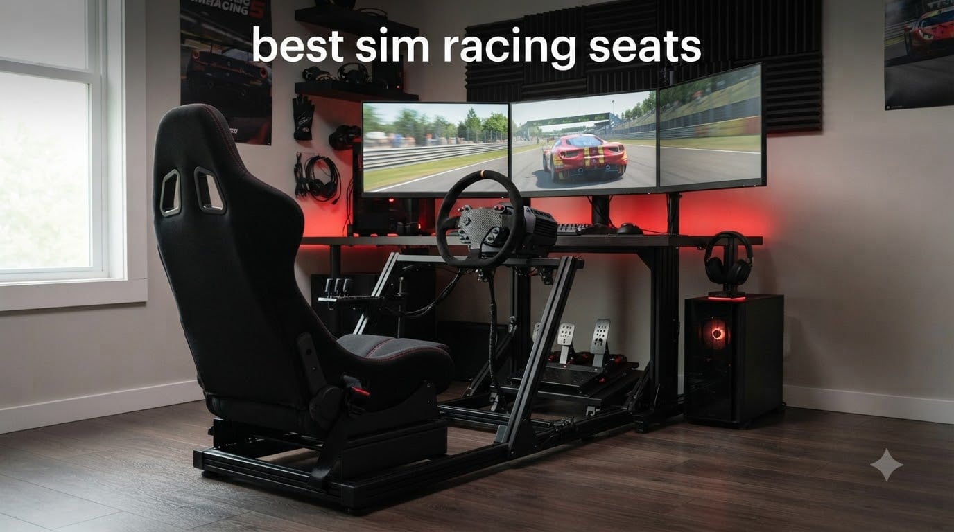 best sim racing seats