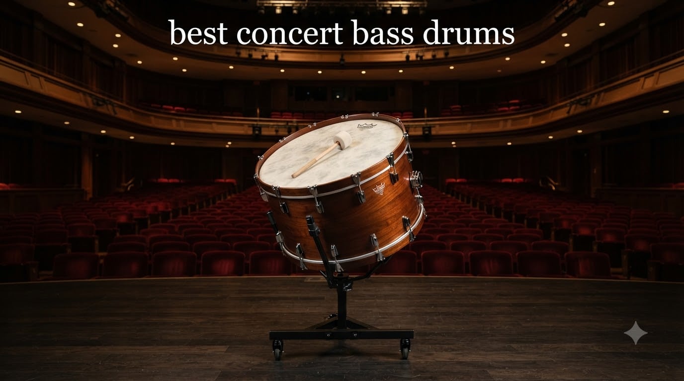 best concert bass drums