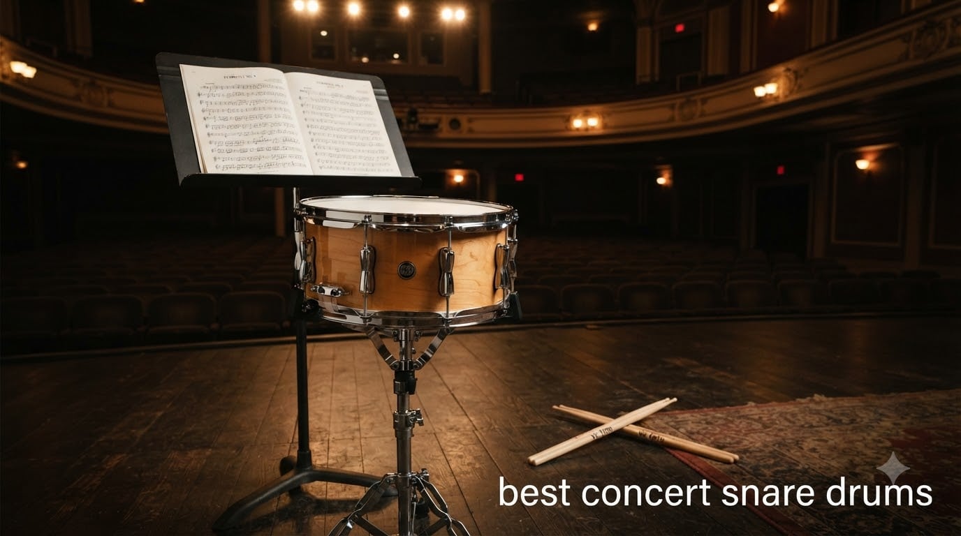 best concert snare drums