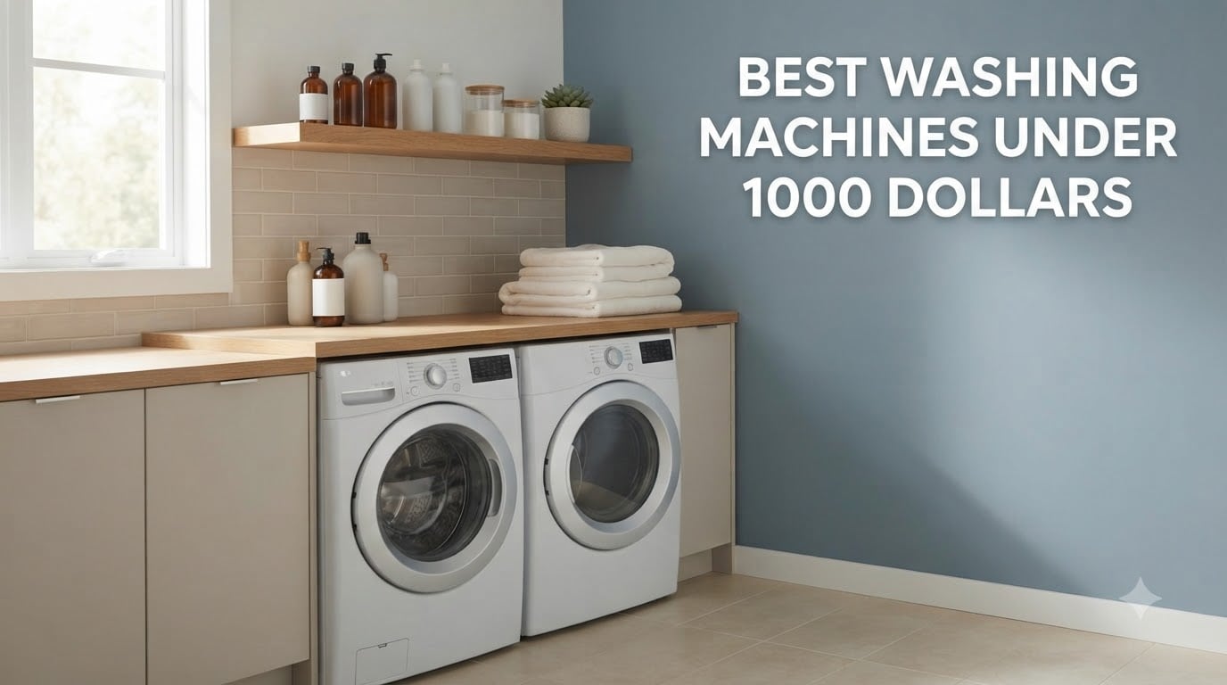 best washing machines under 1000 dollars
