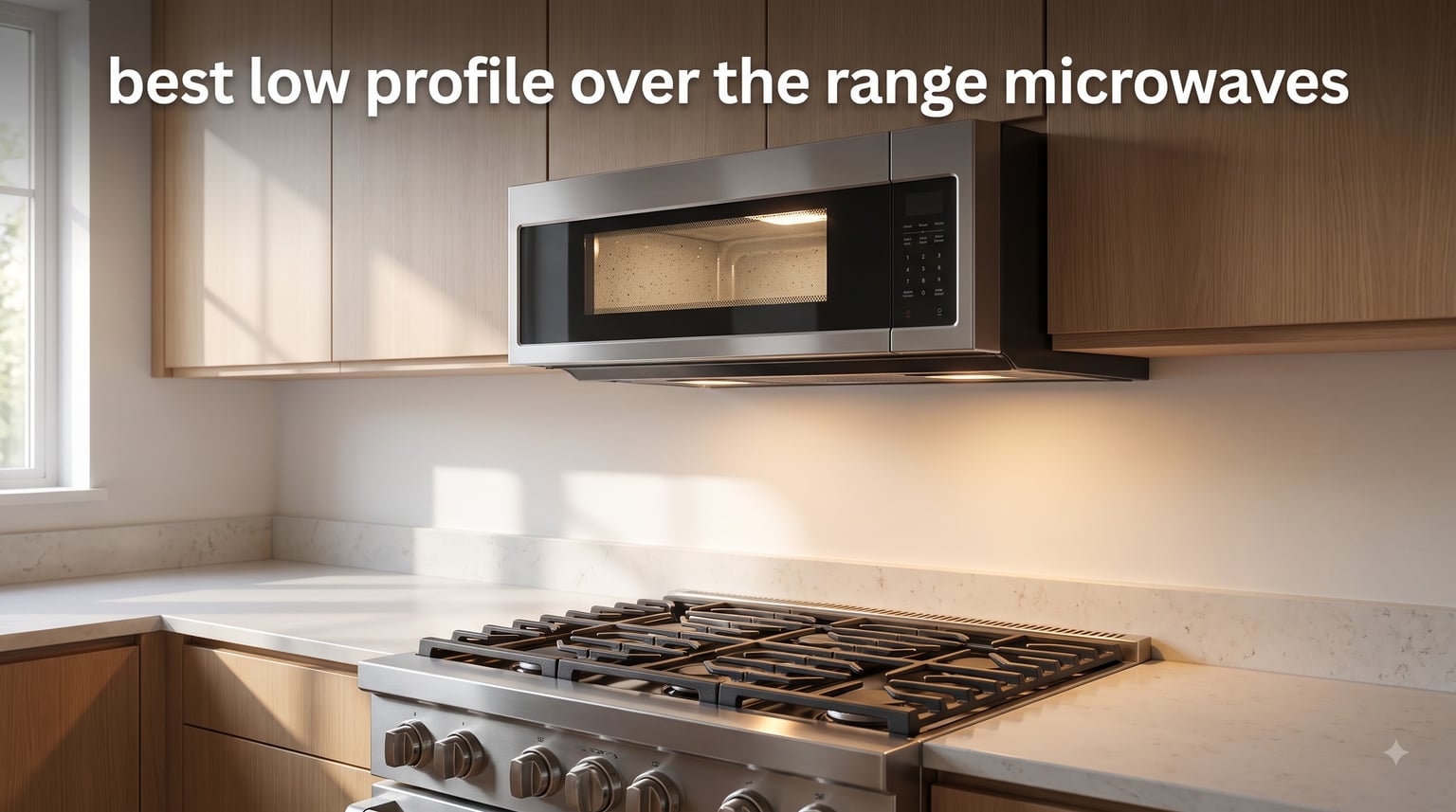 best low profile over the range microwaves